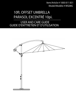 HOMEDEPOT WG08G Manuel utilisateur