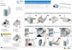Metz Connect OpDAT REG K VIK 4xLC-Q APC OS2 Manuel utilisateur