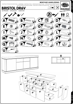 meubar BRISTOL DR6V Manuel utilisateur