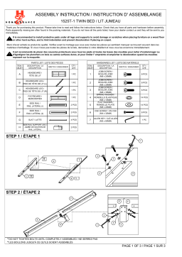 Homelegance 1525T-1 Manuel utilisateur