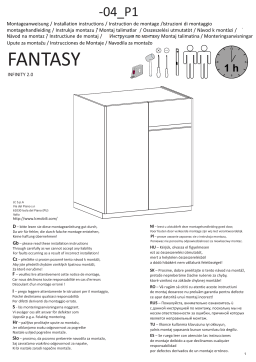 LC FANTASY INFINITY 2.0-14 P1 Manuel utilisateur