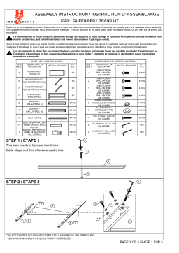 Homelegance 1525-1 Manuel utilisateur