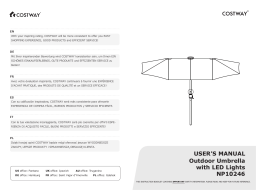 Costway NP10246 Manuel utilisateur