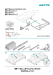 BETTE BETTEBADEWANNENFUSS Installation manuel