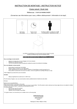Oxybul éveil & jeux 316590 Manuel utilisateur