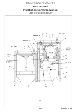 Drinking Fountain Doctor EWTLA814 1E Series Manuel utilisateur