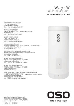 OSO HOTWATER Wally-W 100 Manuel utilisateur