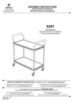 LDI Spaces SAFCO 5337BL Manuel utilisateur