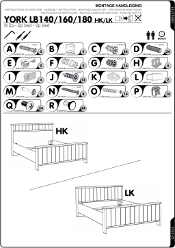 meubar YORK LB160 HK Manuel utilisateur