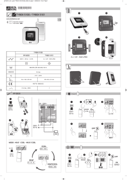 DELTA DORE 6050608 Guide de d&eacute;marrage rapide