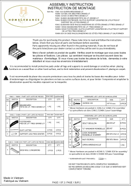 Homelegance 1546-3 Manuel utilisateur