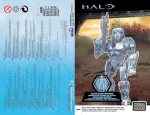 Mega Bloks HALO AUTHENTIC COLLECTOR&rsquo;S Series Manuel utilisateur