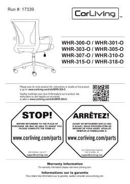 CorLiving WHR-315-O Manuel utilisateur