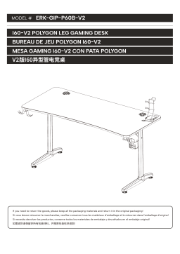 EUREKA ERGONOMIC ERK-GIP-P60B-V2 Guide de démarrage rapide