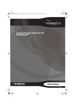 RocketFish ROCKETBOOST RF-RBWHP01 Mode d'emploi