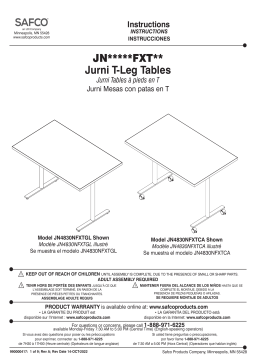 LDI SAFCO Jurni JN FXT Series Manuel utilisateur