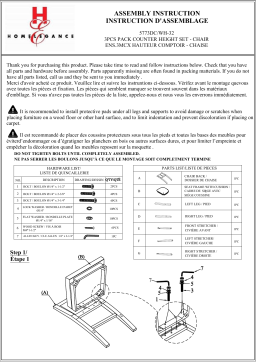 Homelegance 5773WH-32 Manuel utilisateur