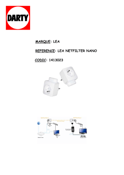 LEA NETFILTER NANO Manuel utilisateur