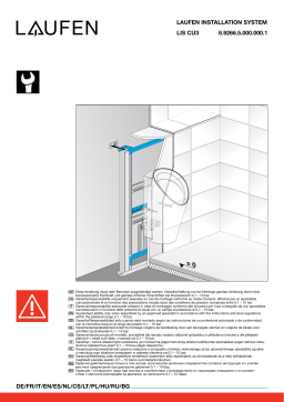 Laufen LIS CU3 8.9266.5.000.000.1 Manuel utilisateur
