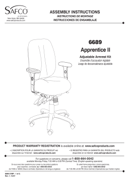 LDI SAFCO 6689 Manuel utilisateur