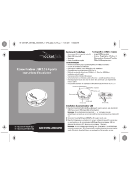 RocketFish RF-NBSKHBB Guide d'installation rapide