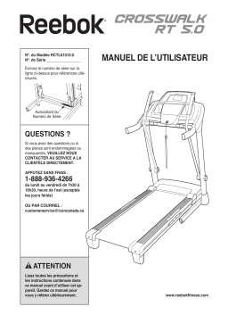 Reebok RCTL61010.0 Manuel utilisateur