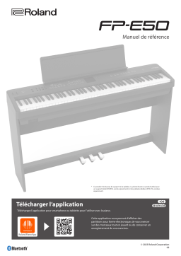 Roland FP-E50 Manuel utilisateur