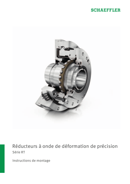 Schaeffler Séries RT Manuel du propriétaire