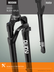 RockShox 2022+ Rudy XPLR Manuel du propri&eacute;taire