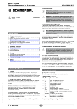 schmersal AZ/AZM201-B30-RTAG1 Mode d'emploi