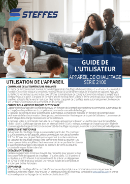 Steffes 2106 Mode d'emploi
