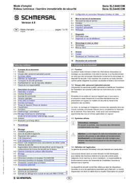 schmersal SLC440COM-ER-0330-30 Mode d'emploi