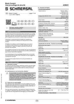 schmersal AZM201B-I2-SK-T-1P2PW-A Mode d'emploi