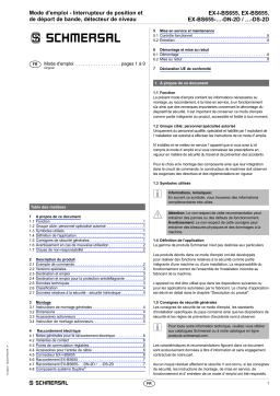 schmersal EX-BS655-Z22-DN-2D Mode d'emploi