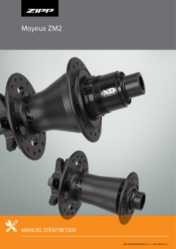 Zipp Moyeux ZM2 Manuel du propriétaire
