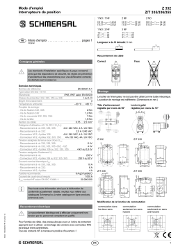 schmersal T1K 336-02Z-ST Mode d'emploi