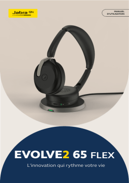 Jabra Evolve2 65 Flex Manuel utilisateur
