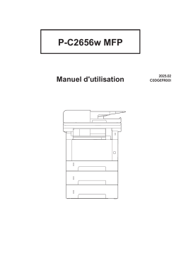 TA Triumph-Adler P-C2656w MFP Mode d'emploi
