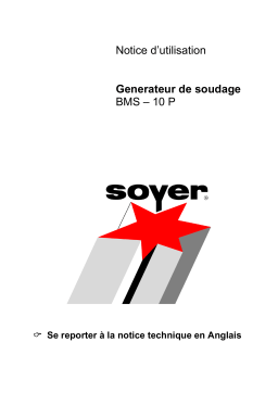 Soyer BMS-10P Mode d'emploi