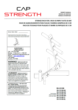CAP RK-CS19B Series Manuel du propriétaire