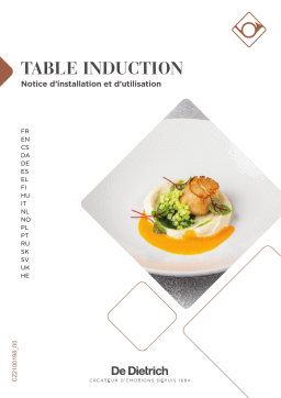 De Dietrich DPI5650AB-01 Manuel du propriétaire