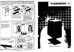 Thomson S7158 Manuel du propriétaire