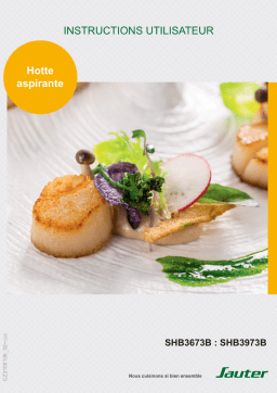 sauter SHB3673B-01 Manuel du propriétaire