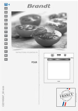Brandt BOPH314B-1 Manuel du propriétaire