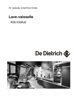 De Dietrich KDLV326J2 Manuel du propriétaire