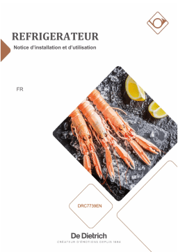 De Dietrich DRC7739EN-01 Manuel du propriétaire