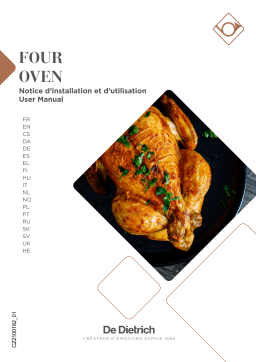 De Dietrich DOP4756MB-1 Manuel du propriétaire