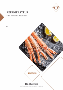 De Dietrich DRL7737EB-01 Manuel du propriétaire