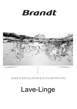 Brandt WFB104QW-02 Manuel du propriétaire