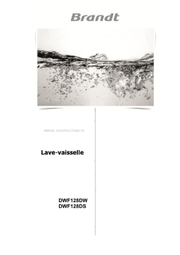 Brandt DWF128DWS-01 Manuel du propriétaire
